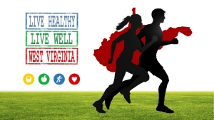 Live Healthy Live Well WV Show Logo